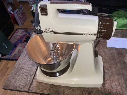 Vtg sunbeam mixmaster power - mixmaster,